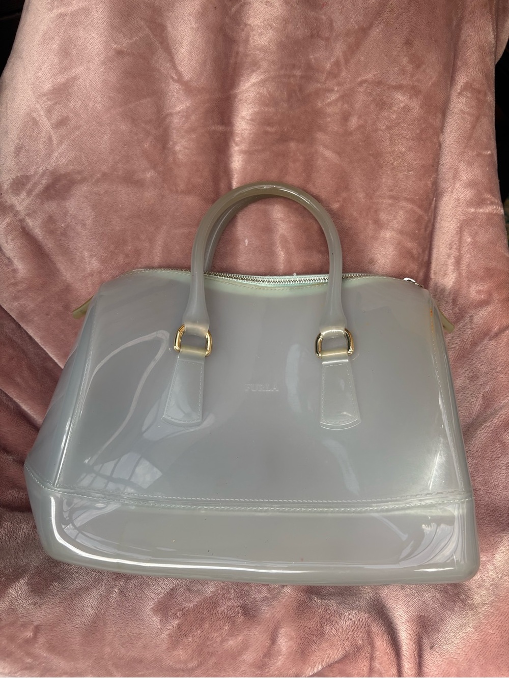 Furla Candy Satchel - Pale Gray